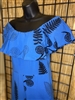 Makani Jumpsuit (Blue w/Black print)